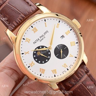 Clone Patek Philippe Calatrava moon phase Watches Automatic Movement watches