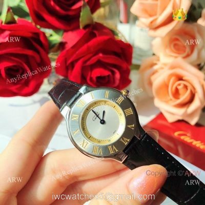 Cartier 21 Must De Gold Markers Quartz Watch 28mm Ladies watches