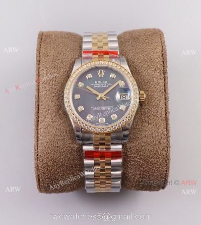 (TW) Swiss Copy Rolex Datejust 31 ETA2836-2 Watch Purple Mother Of Pearl watches