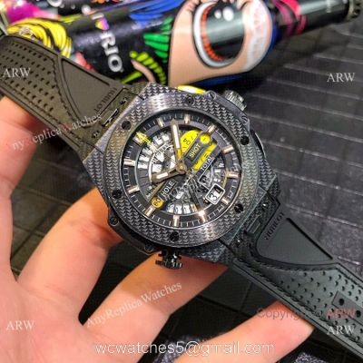 New Replica Hublot Big Bang Unico Golf Chronograph Watches All Black watches