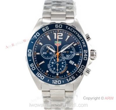 Copy Tag Heuer Formula 1 Chronograph Blue Dial Watch Swiss Quartz Movement watches