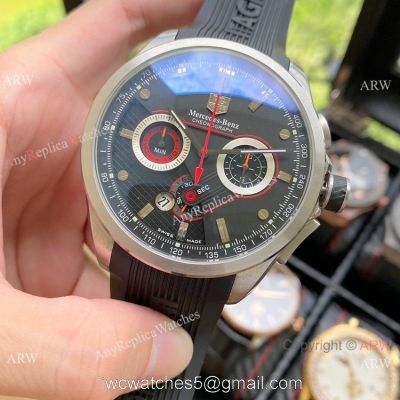 Low Price TAG Heuer Mercedes-benz Chrono Watch Black Dial watches