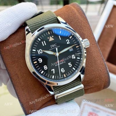 Nice Quality Replica IWC Big Pilots Spitfire Watches Black Face watches