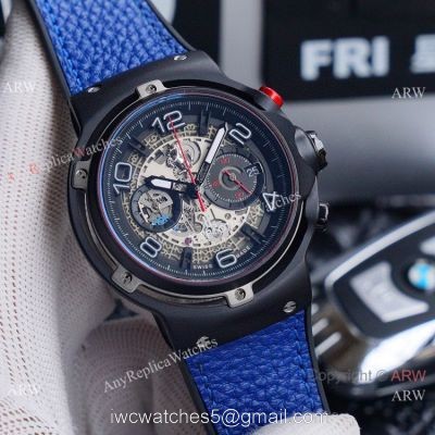 New Copy Hublot Classic Fusion Ferrari GT Chronograph Watches Black Case watches