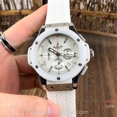 New Hublot Big Bang Evolution Watches SS Ceramic Bezel 44mm watches