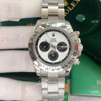 High Quality Rolex Rolex Paul Newman Replica Watch 40mm Stainless Steel Panda Face watches