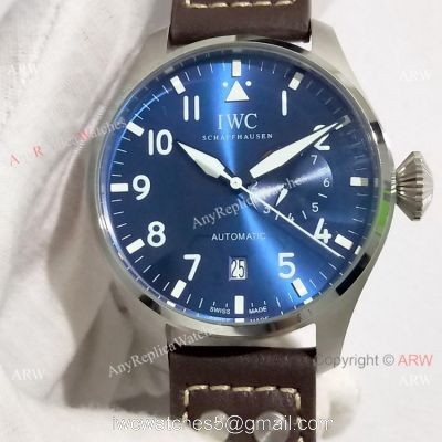 Copy IWC Big Pilots Le Petit Prince Midnight Blue Dial Watch IW500916 watches