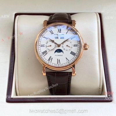 Copy Patek Philippe Grand Complications Watch Rose Gold 42mm watches