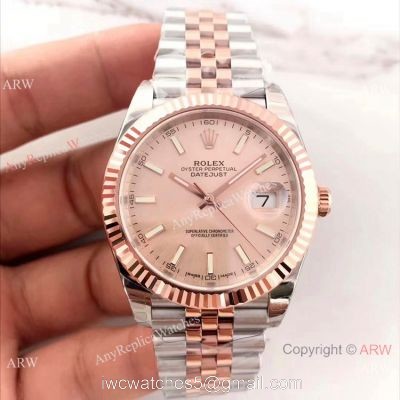 EW Factory 2 Tone Rose Gold Rolex Datejust II 126331 Watch Swiss Replica watches