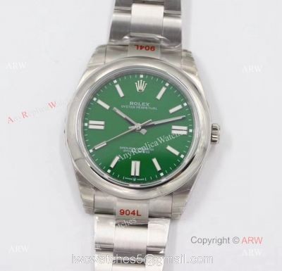 (EW) New Rolex Oyster Perpetual 41 With Green Dial Swiss 3230 Replica Watches watches