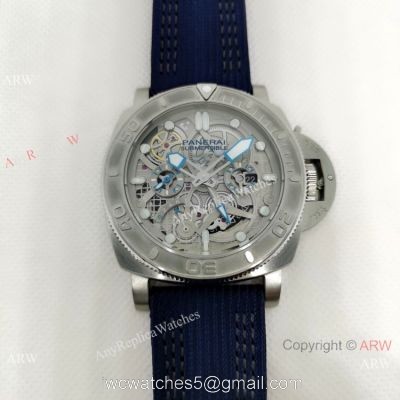 NEW 2020! Panerai Submersible EcoPangaea Tourbillon GMT Watch PAM 1108 watches