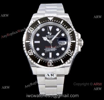 1:1 Replica Rolex Sea-Dweller ARF V3 ETA2824 Stainless Steel Watch 43MM watches