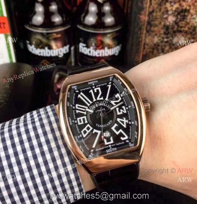 High Quality Franck Muller Vanguard Yachting Rose Gold Knock off Watches China watches