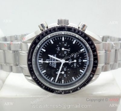 Best Replica Omega Speedmaster 42mm Watch Stainless Steel Black Dial watches