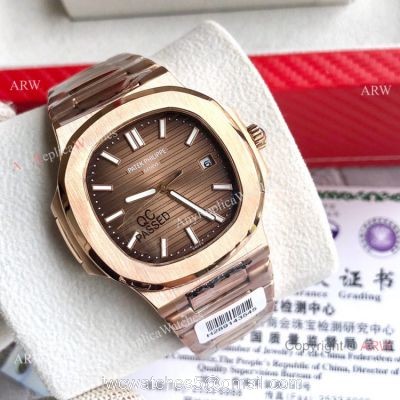 Rose Gold Patek Philippe Nautilus Repica Watches For Sale watches
