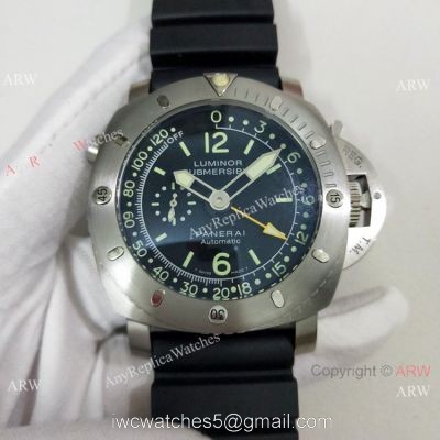 2019 Replica Panerai Submersible Rubber Strap PAM193 Watch Green Markers watches