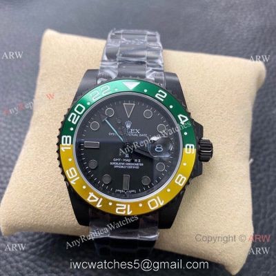 KS Factory Swiss Rolex GMT Master II Swiss ETA Watch GreenYellow Ceramic watches