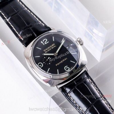 (VS) Swiss Copy Panerai Radiomir Black Seal 3 Days Automatic Watch Black Dial watches