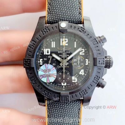 GF Factory Breitling Avenger Hurricane 45 Chronograph 7750 Watch Carbon Case watches