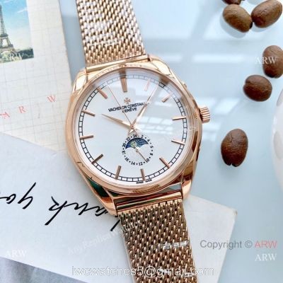 Vacheron Constantin Replika Watch Rose Gold Moonphase watches