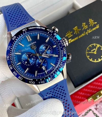 2020 New Replica Tag Heuer Carrera Heuer 02 Blue Dial Watch watches