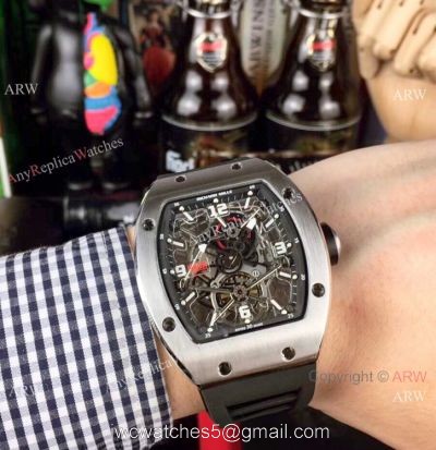 Richard Mille RM 012 Stainless Steel Men Watch Swiss Quality Copy watches