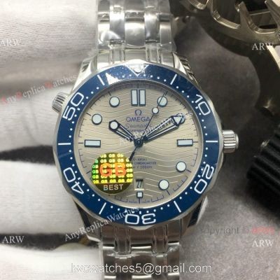 Stainless Steel Omega Seamaster 300 Replica Watch GB Factory Swiss Omega 8800 Movement watches