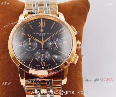 Vacheron Constantin Geneve VK 2 Tone Rose Gold Watch 42mm watches