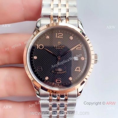 Swiss Replica Tudor 1926 Collection ETA2824 Watch 2-Tone Rose Gold watches