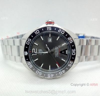 Replica TAG Heuer F1 Formula 1 Calibre 5 Watch Stainless Steel Gray Dial watches