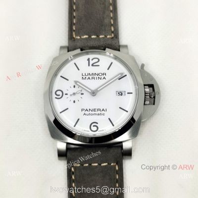 2021 New Copy Panerai Luminor Marina 44mm PAM1314 Watch White Dial watches