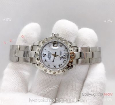 Copy Rolex Datejust Special Edition Watch SS White MOP Dial 26mm watches