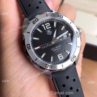 Swiss Grade Replica Tag Heuer F1 Calibre 5 Black Dial Watch 2019 New watches