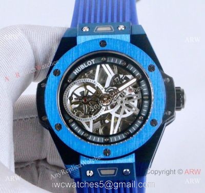 Best Imitation Watches From China New Hublot Big Bang Blue Skeleton Watch watches