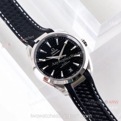 (VSF) Swiss Omega Seamaster Aqua Terra Copy Watch Black Face Watch 41mm watches