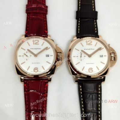 2021 New Panerai Luminor Due PAM1045 Rose Gold Watch 42mm watches