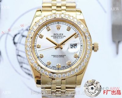 NEW UPGRADED Rolex Datejust 41mm Watches Gold Jubilee Diamond Bezel watches