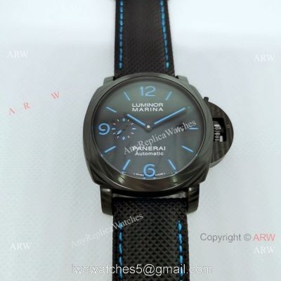 New Panerai Luminor Marina CarbotechtTM Blue Markers Fake Panerai Watch PAM1661 watches