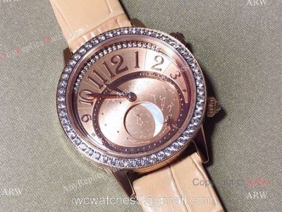 New Arrival High Quality Replica Jaeger-Lecoultre Rendez-Vous Moon Serenity Diamond Watch 36mm watches