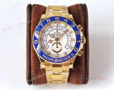 VR Factory Rolex Yacht-Master ii Gold Replica Watches 44mm watches