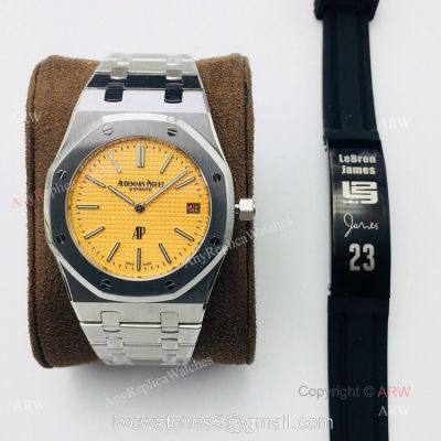 New 15202 Audemars Piguet Royal Oak Gold Face Limited Edition Replica Watch watches