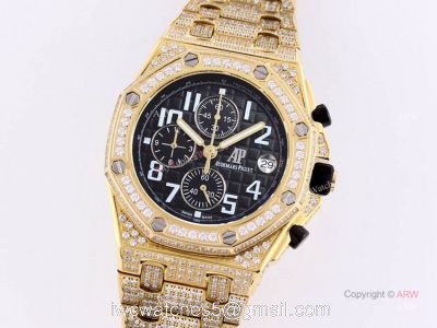 Best Replica Audemars Piguet Royal Oak Gold Watch Audemars Piguet Full Diamond Watch watches