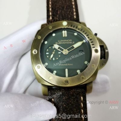 Copy Panerai Luminor Submersible Bronzo Case Watch PAM00382 watches