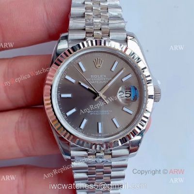 AR Factory V3 Replica Rolex Datejust 41 Rhodium Dial Rolex 126334 Jubilee Watch watches