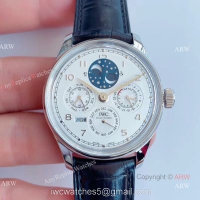V9 Factory Replica IWC Portugieser Perpetual Calendar Double Moon Automatic Watch watches