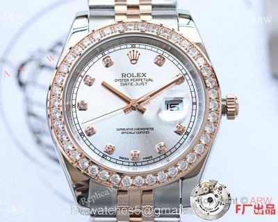 New Upgraded Rolex Oyster Perpetual Datejust II Watches 2-T Rose Gold Case watches
