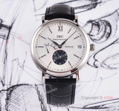 Swiss Iwc Portofino Automatic Watch Iwc Portofino 8 Days White Dial Power Reserve Fake Watch watches