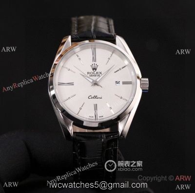 New Replica Rolex Geneve Cellini Men Watch White Dial Black Dial watches