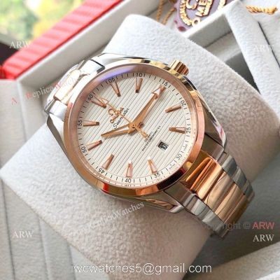 Omega Seamaster Aqua Terra 150 m 41mm Watches Two Tone Rose Gold watches