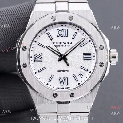 Swiss Replica Chopard Alpine Eagle chopard 298600 Watch 41mm White Dial Stainless Steel watches